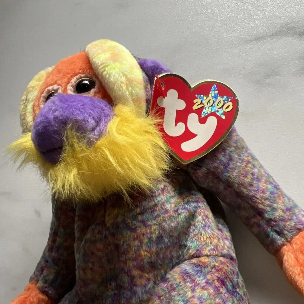 Ty Beanie Baby Bananas the Orangutan Monkey 8